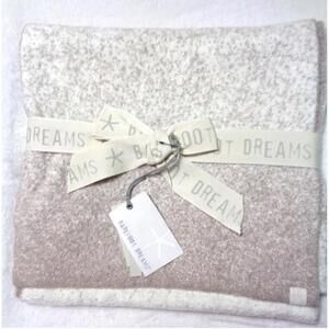 Barefoot Dreams CozyChic Lite Confetti Scarf Cream Taupe NWT